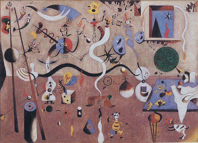O Carnaval do Arlequim, de Joan Miró